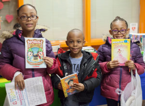 students at Tyler Elementary STEAM night