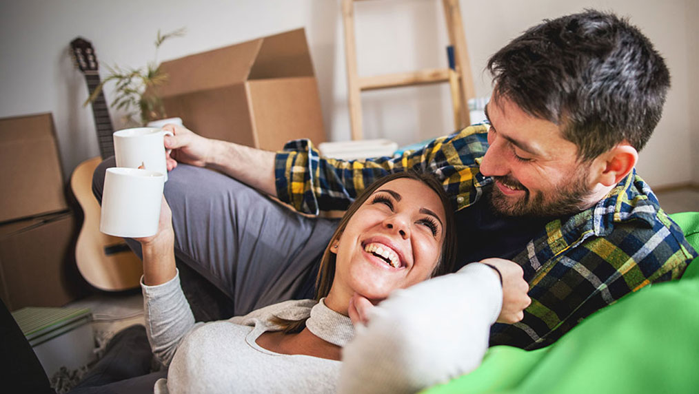 couple at home