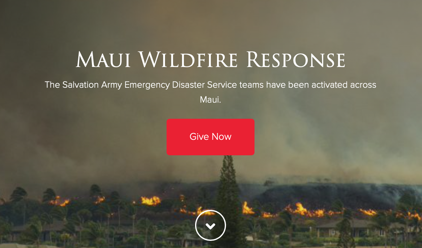 Maui Wildfire